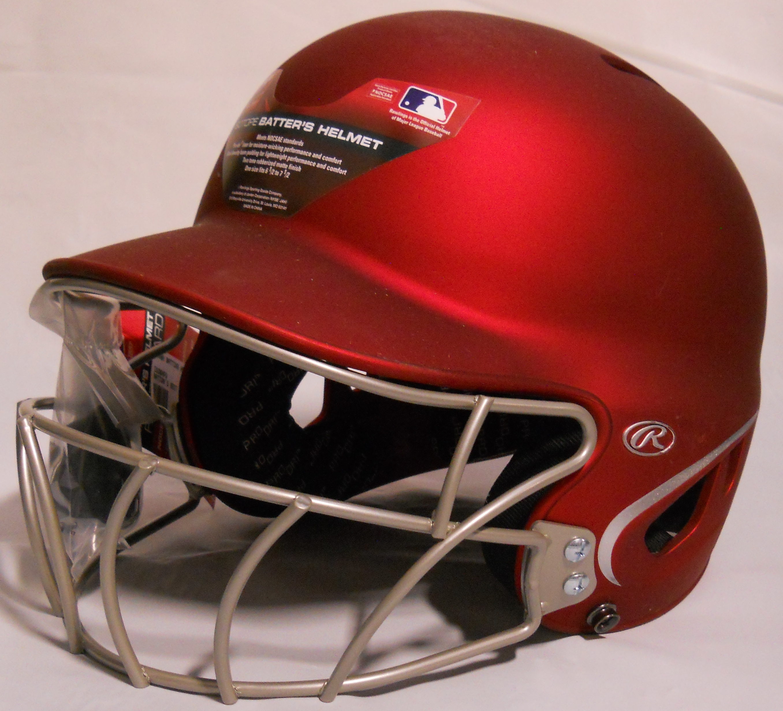 Rawlings Sports Isotope Batting Helmet w/Face Guard Matte | eBay